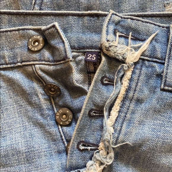 Carmar Distressed High-Low Jean Skirt - Picture 3 of 3